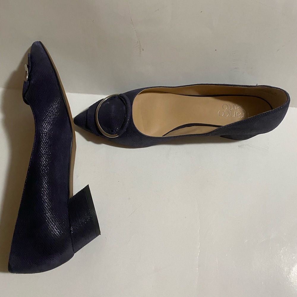 Franco Sarto Women’s  Navy Pump, Size 8